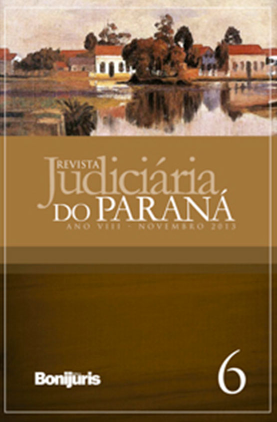 Revista Judiciária do Paraná - Edição 09 by Revista Judiciaria - Issuu